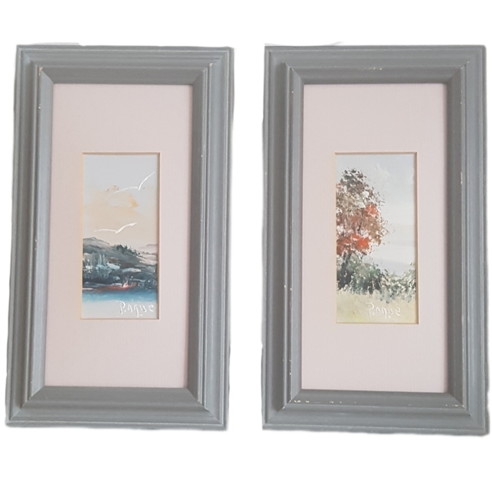 1970s Original Oil Paintings by Serge Paque